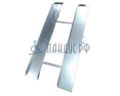 Пандус откидной оцинкованный ЭКОНОМ облегченный 2,5 м (1,2 мм)